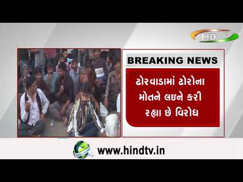 અમદાવાદ શહેરમાં માલધારી સમાજ ધરણાં પર