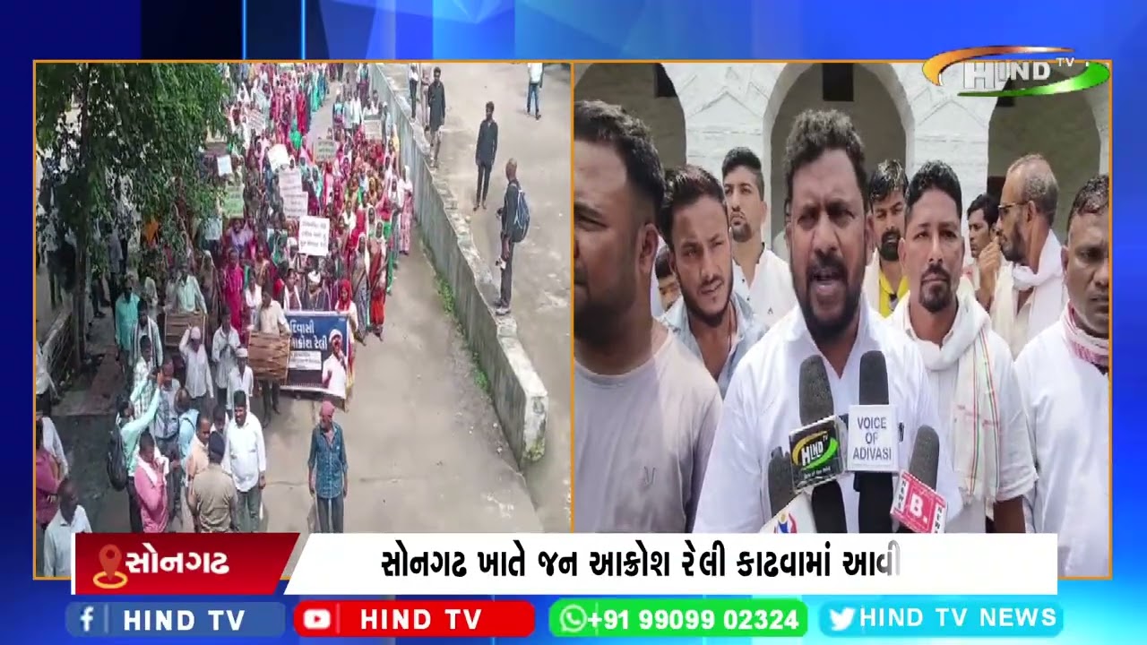 આદિવાસીઓ ઉપર થયેલ દમનના આક્ષેપોને લઈરેલી