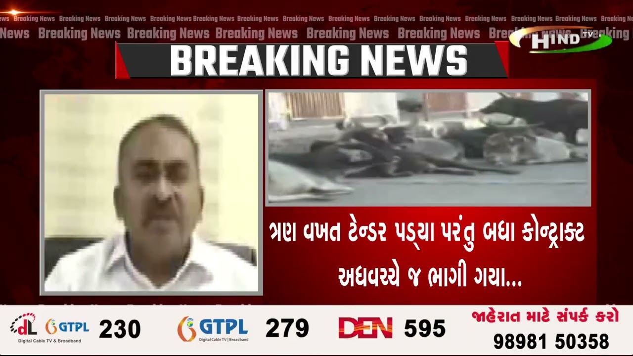 બનાસકાંઠા પાલનપુરમાં રખડતા ઢોર પકડવાનો કોન્ટ્રાક્ટ મુદ્દે વિવાદ